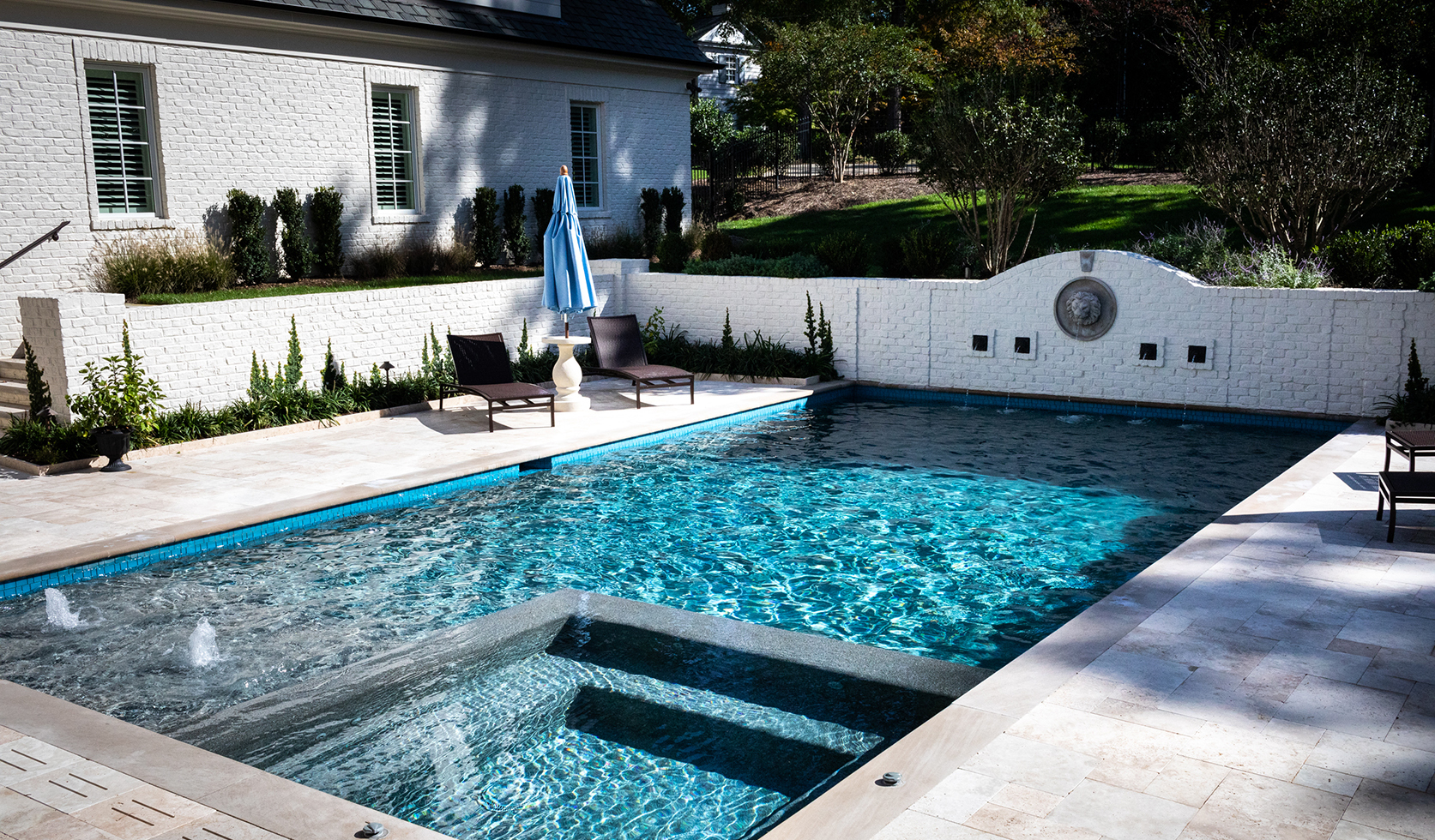 Eton Road Custom Pool and Spa