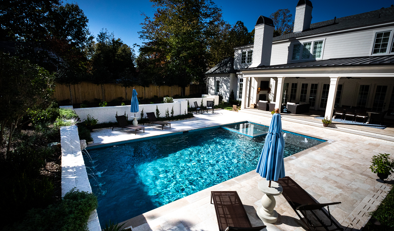 Eton Road Custom Pool Seating