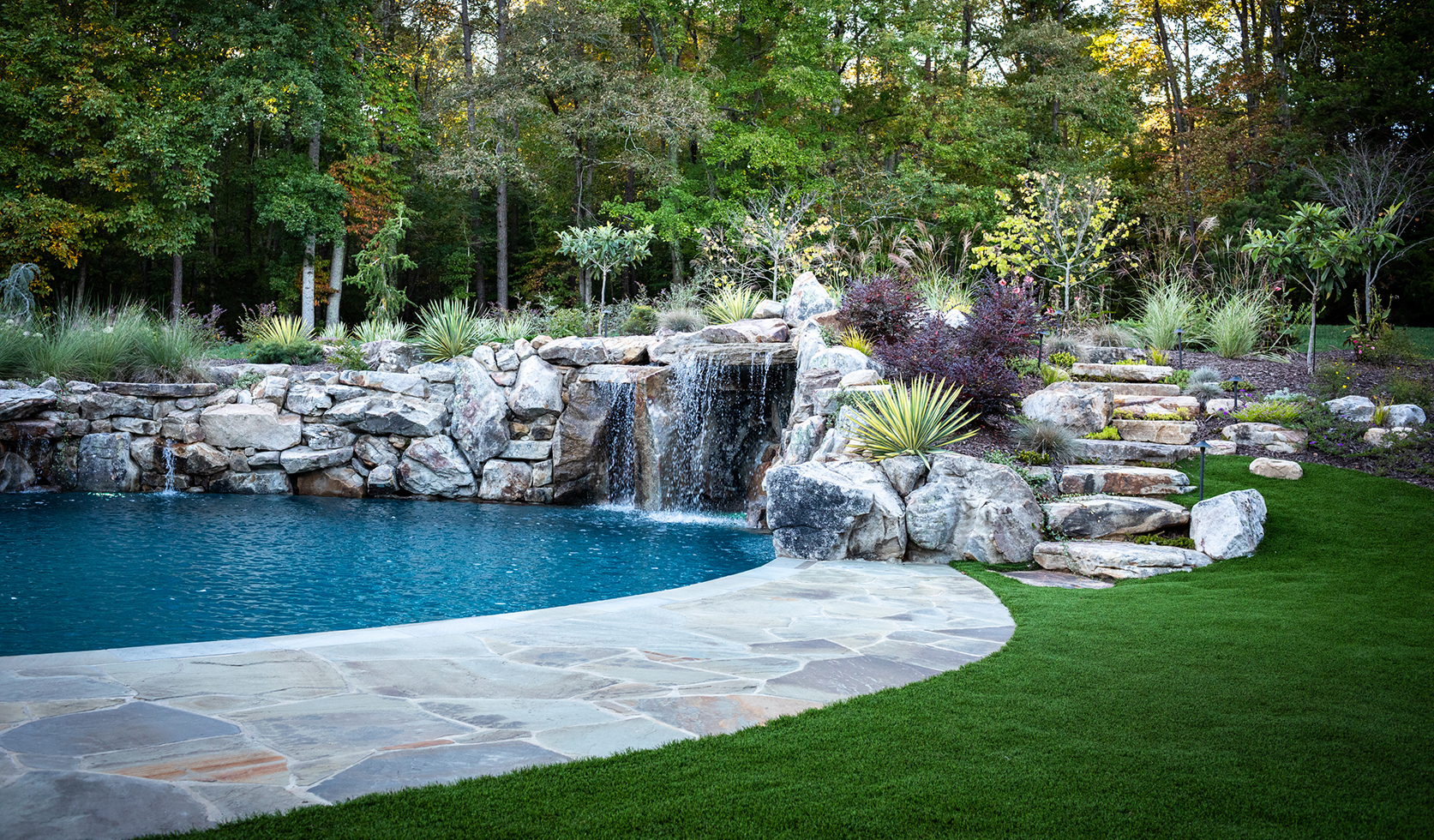 Custom Pool with Custom Waterfall