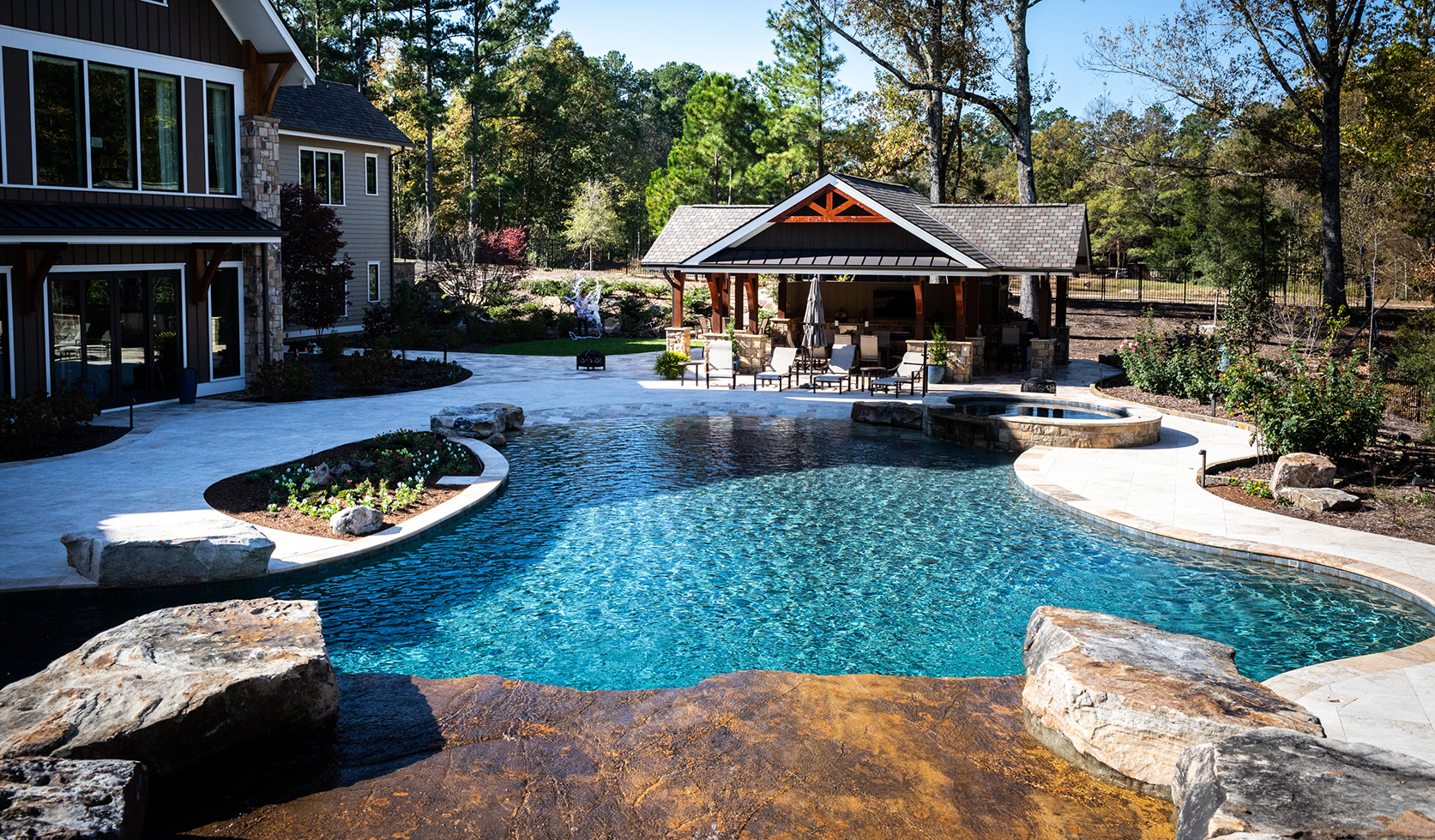 Bob Horton Road  Custom Pool by Creative Pools