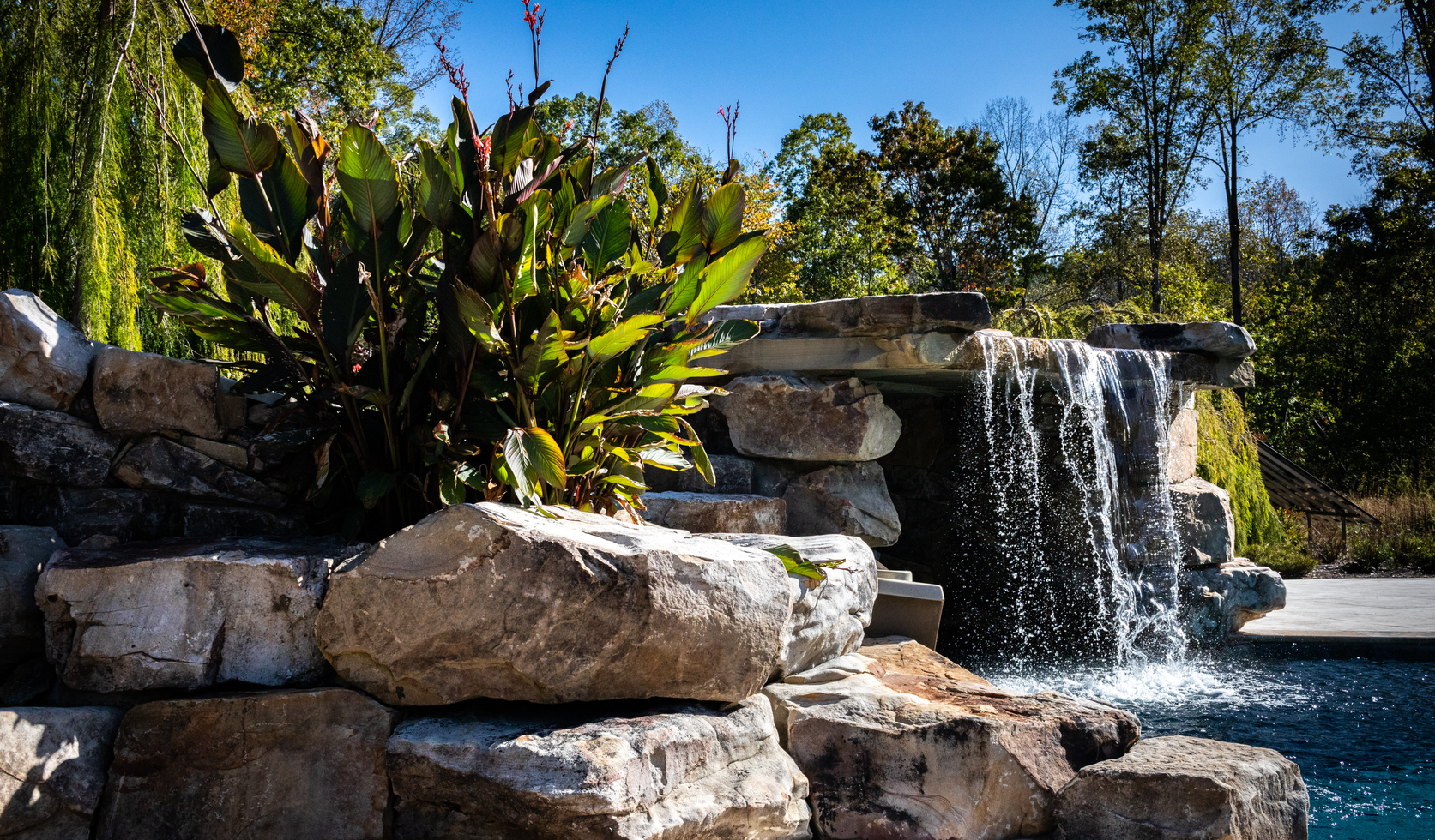 Grotto for Pool