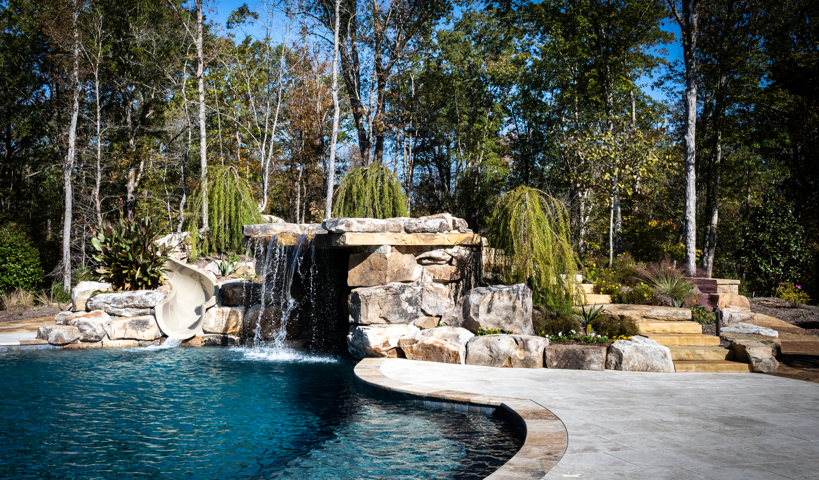 Grotto for Pool