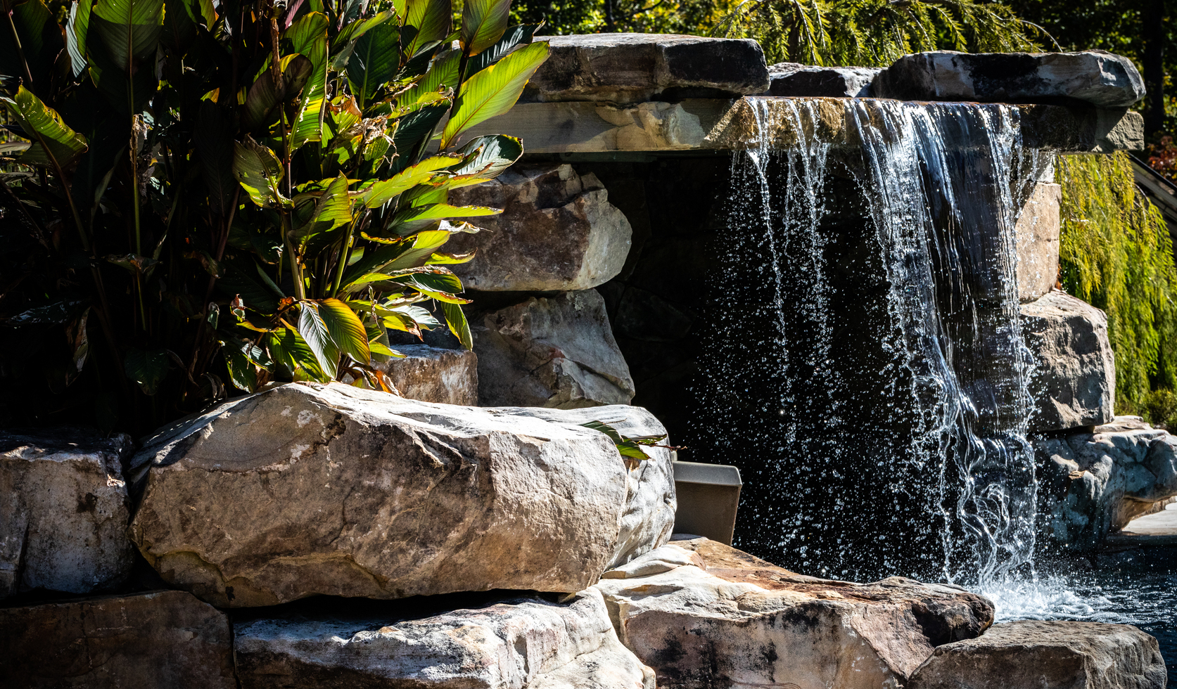 Grotto for Pool