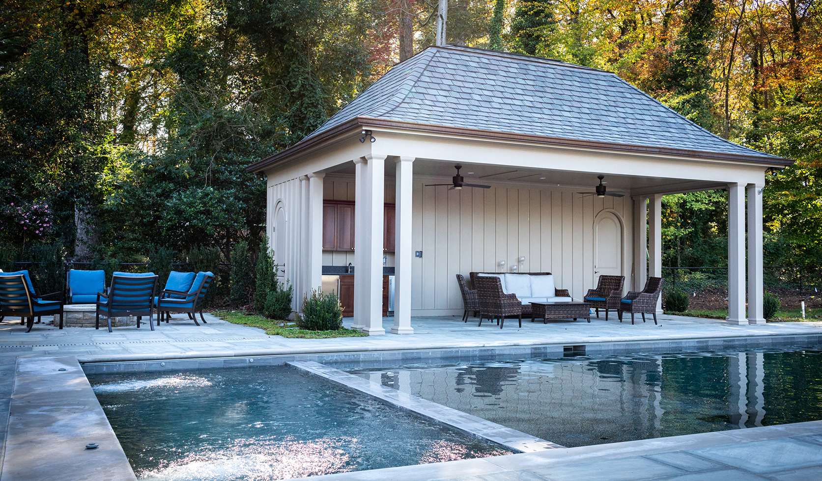 Alamance Road Custom Pool Cabana