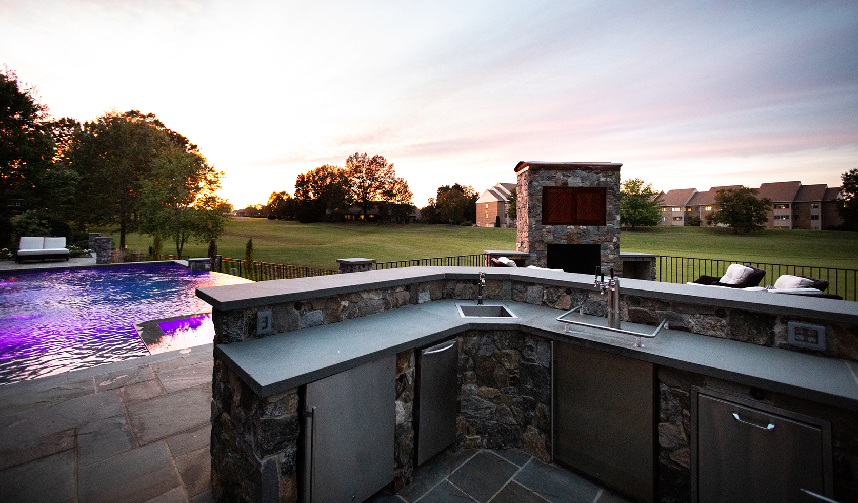 Edge of Custom Pool