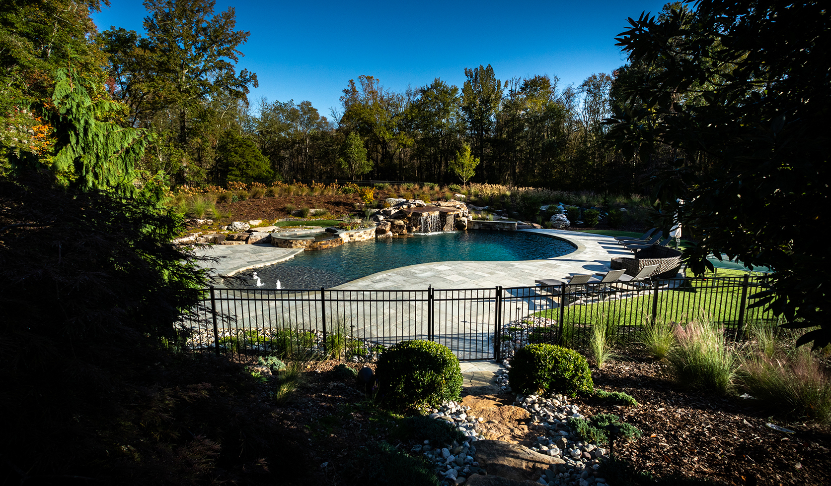 Custom Pool with Custom Bubblers