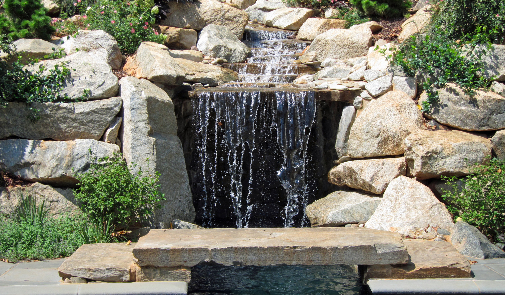 Waterfalls for Custom Pools