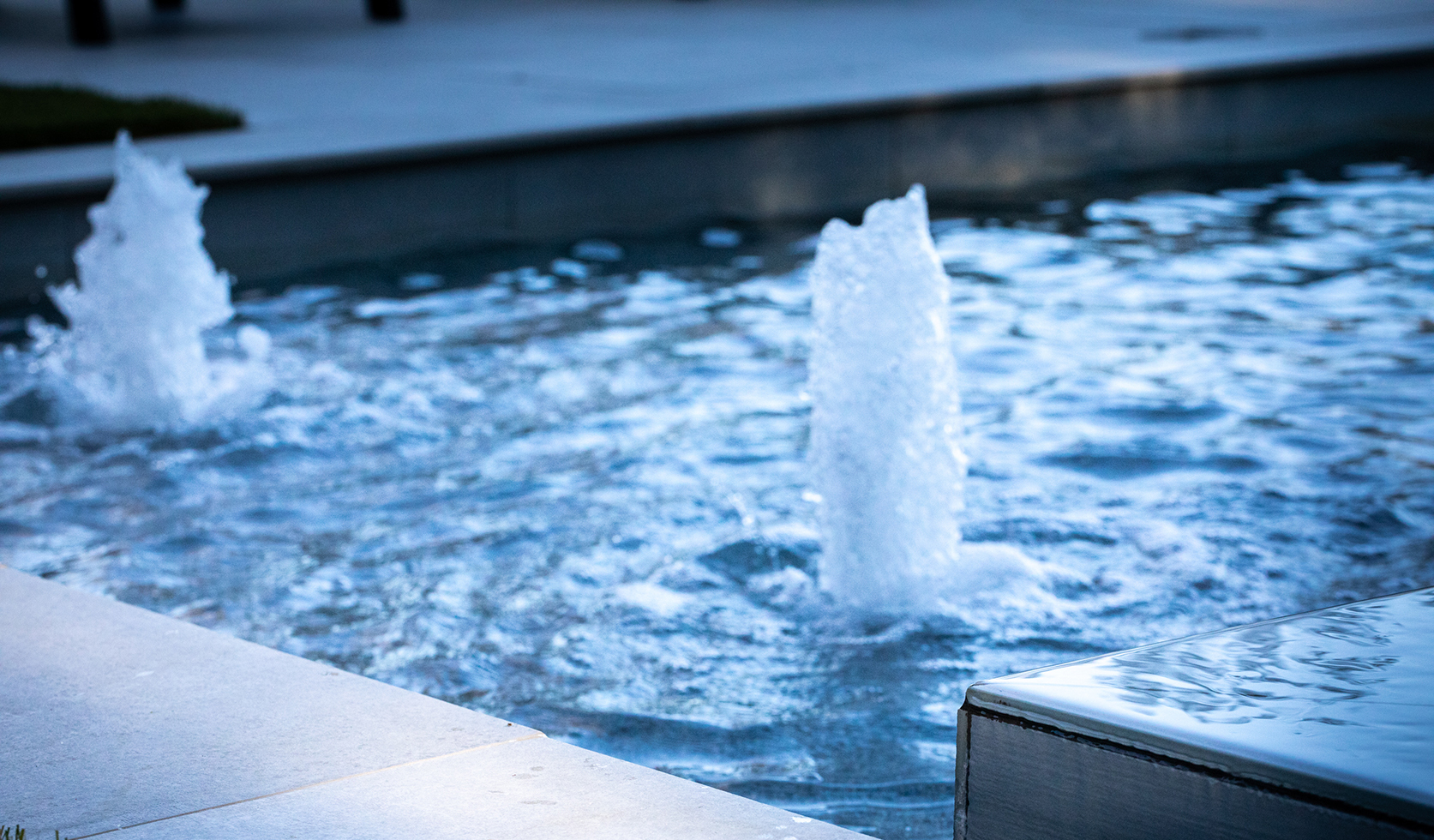 Rockingham Road Custom Pool Fountain