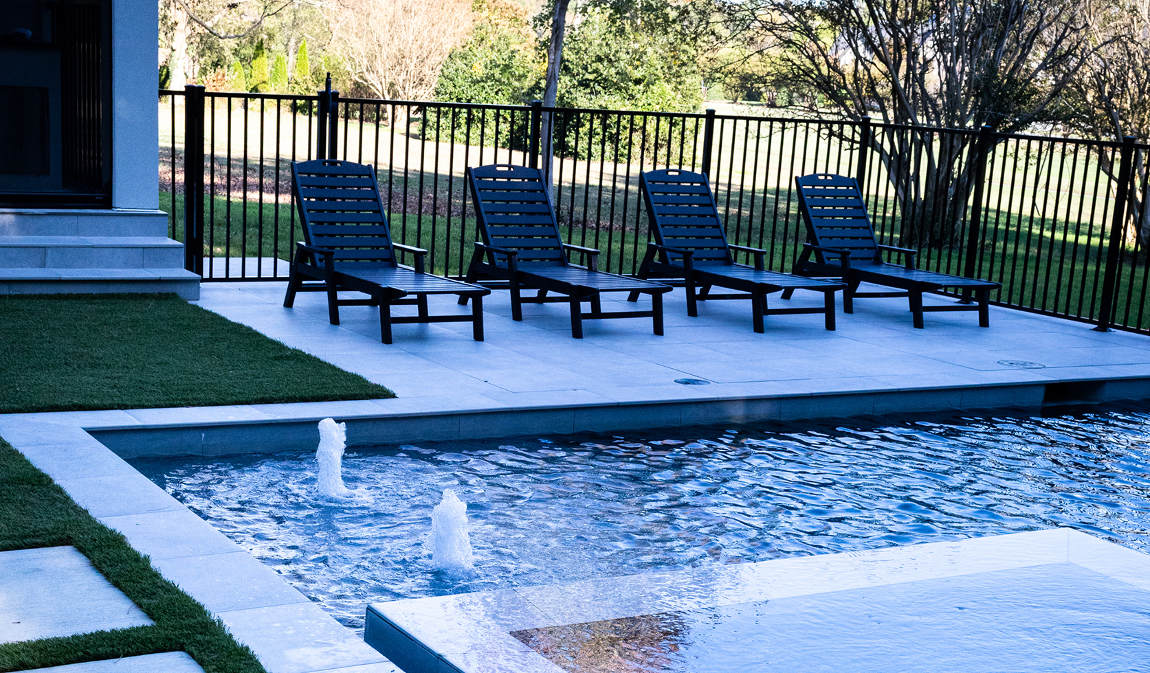 Rockingham Road Family Custom Pool